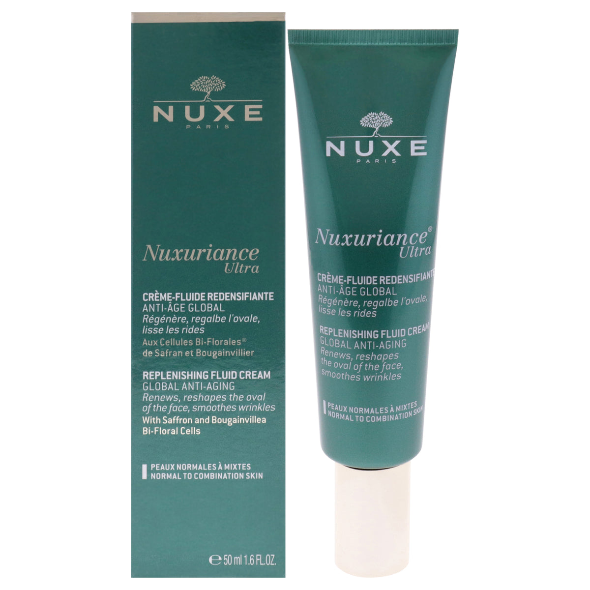 Nuxuriance Ultra Replenishing Fluid Cream by Nuxe for Women  16 oz Cream