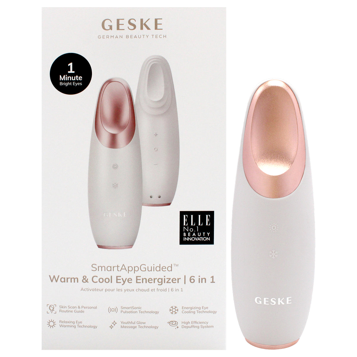 Warm and Cool Eye Energizer 6 in 1  Starlight by Geske for Women  1 Pc Tool