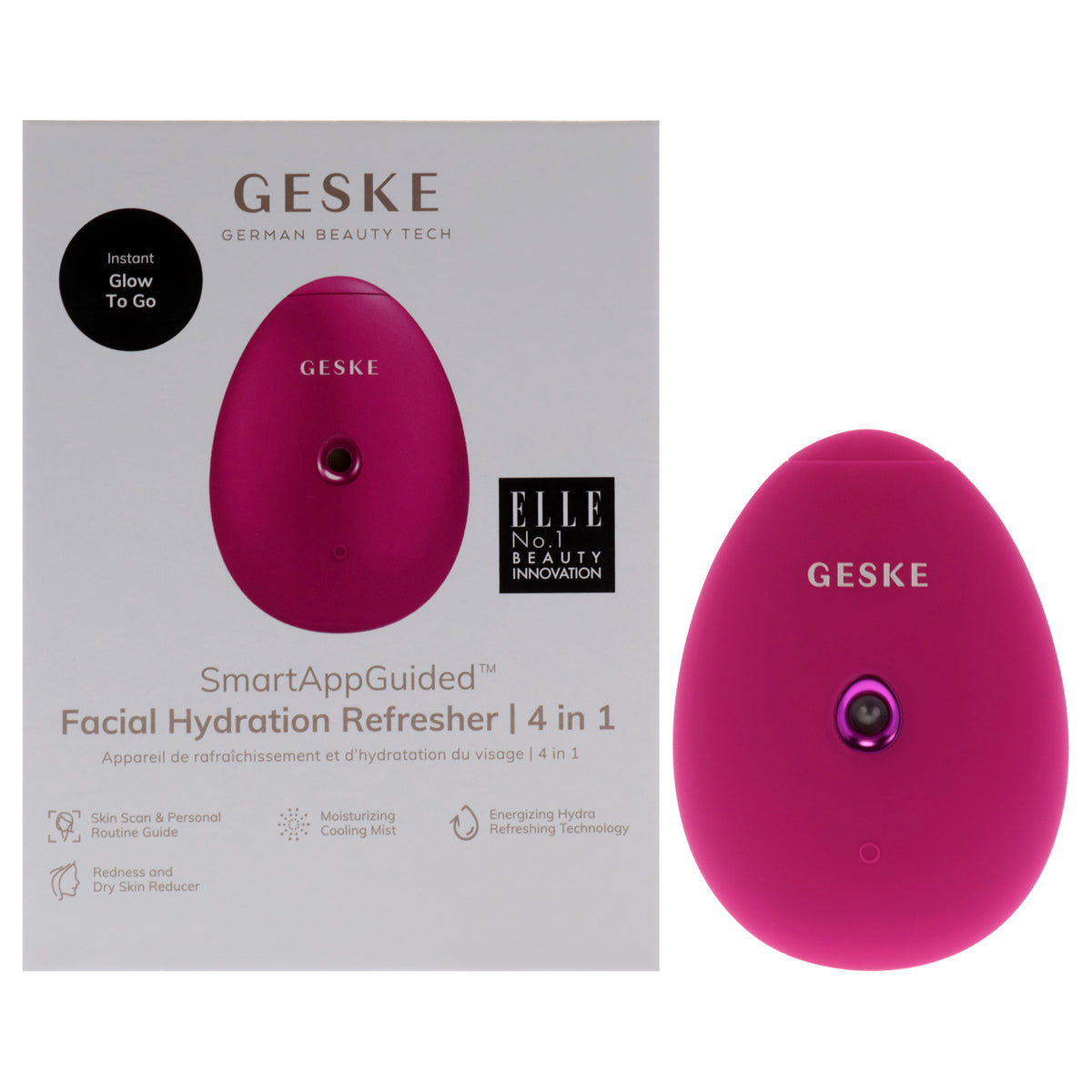 Facial Hydration Refresher 4 in 1  Magenta by Geske for Women  1 Pc Refresher