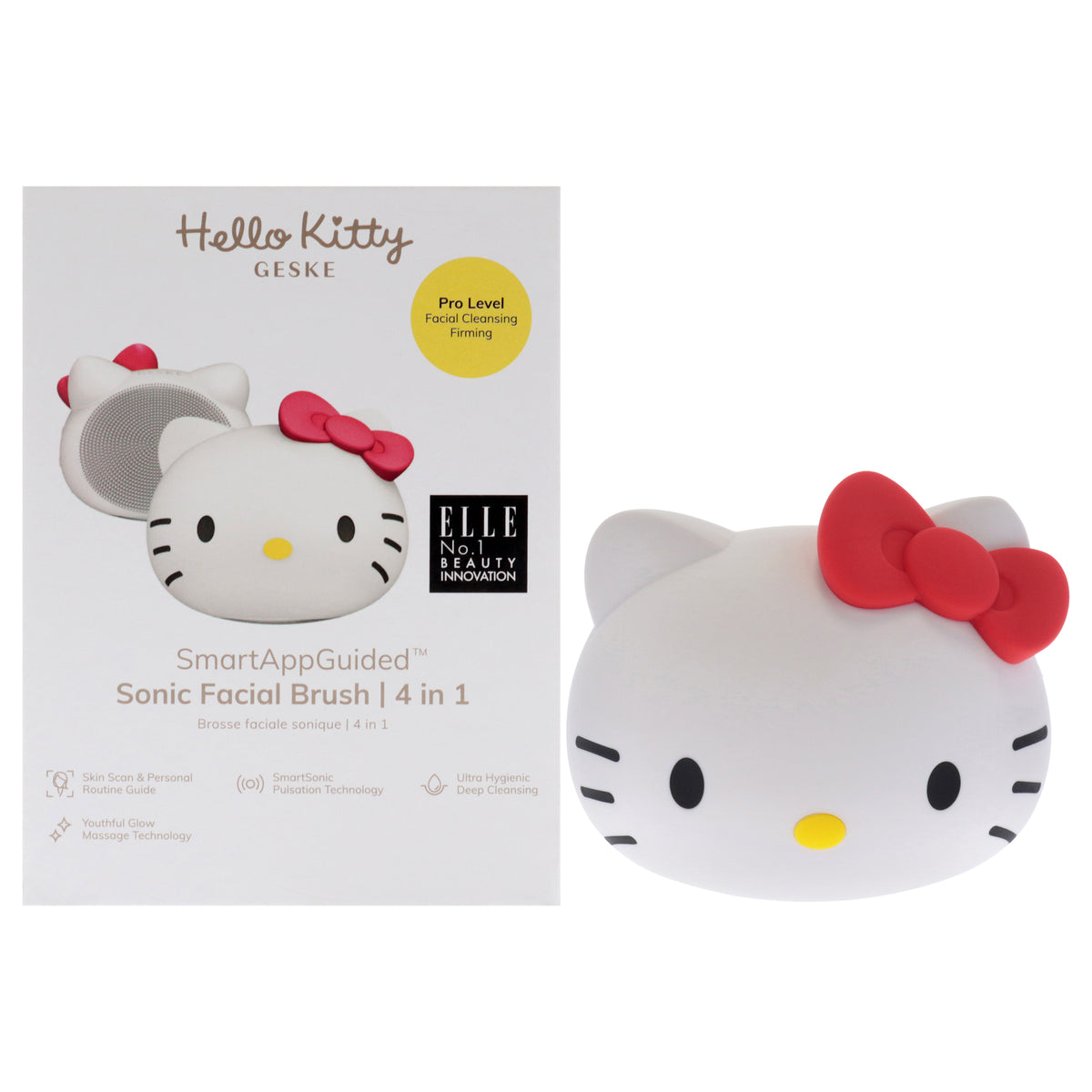 Hello Kitty Sonic Facial Brush 4 in 1  Starlight by Geske for Women  1 Pc Brush