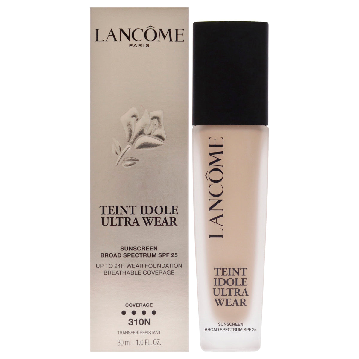 Teint Idole Ultra Wear Foundation SPF 25  310N by Lancome for Women  1 oz Foundation