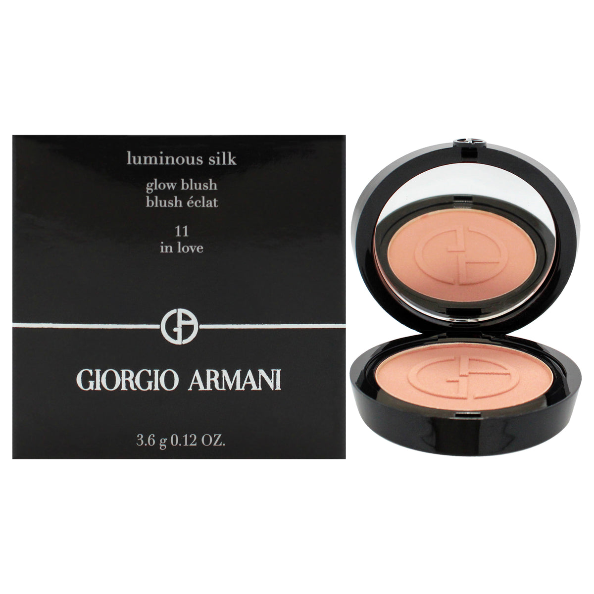 Luminous Silk Glow Blush  11 In Love by Giorgio Armani for Women  012 oz Blush