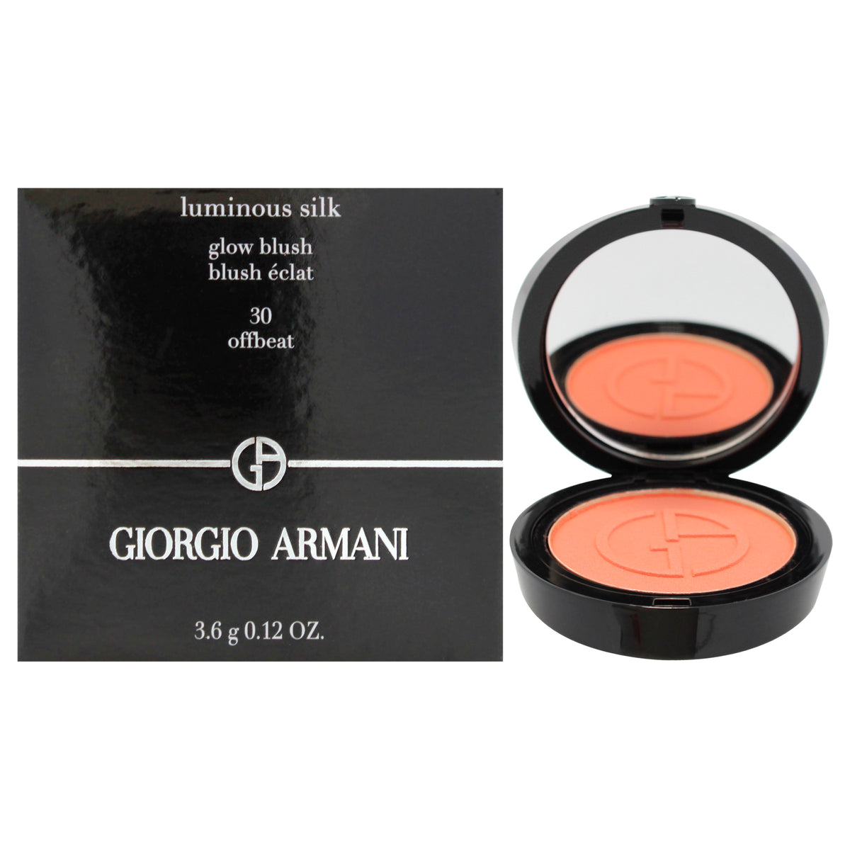 Luminous Silk Glow Blush  30 Offbeat by Giorgio Armani for Women  012 oz Blush