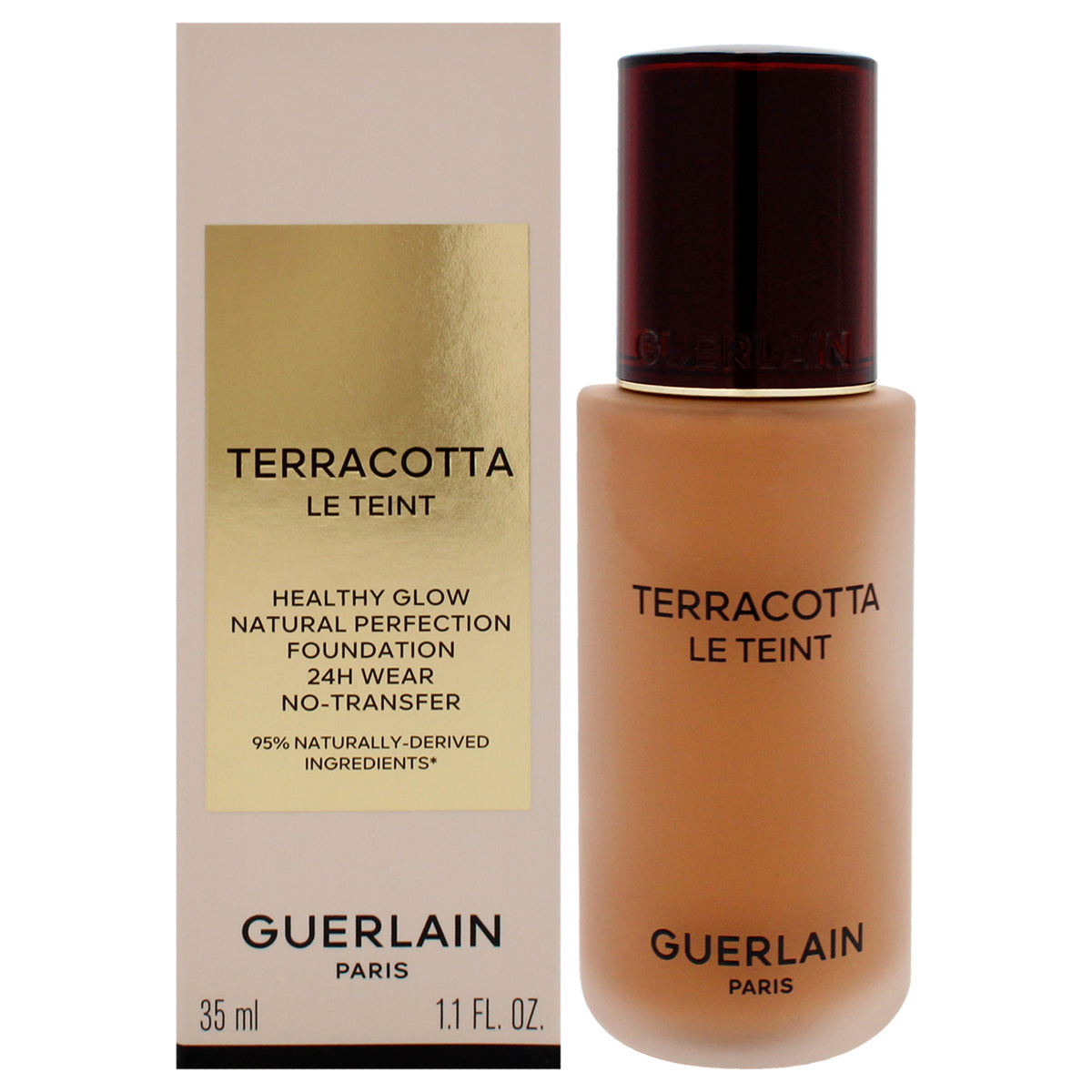 Terracotta Le Teint 24H Wear NoTransfer Foundation  5N Neutral by Guerlain for Women  11 oz Foundation