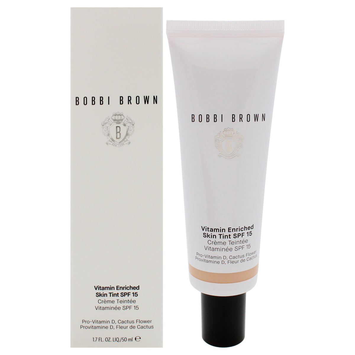 Vitamin Enriched Skin Tint SPF 15  1 Light Warm by Bobbi Brown for Women  17 oz Makeup