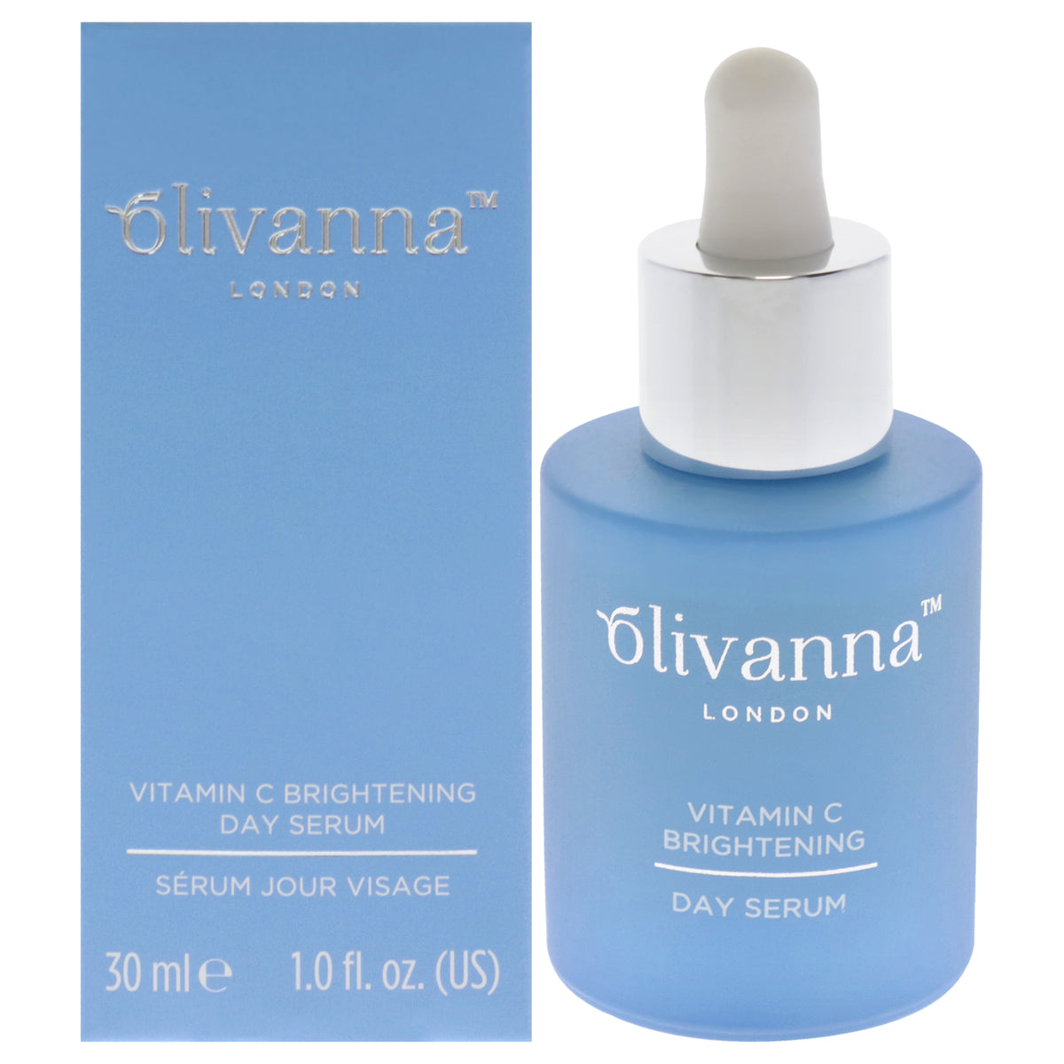 Vitamin C Brightening Day Serum by Olivanna for Women  1 oz Serum