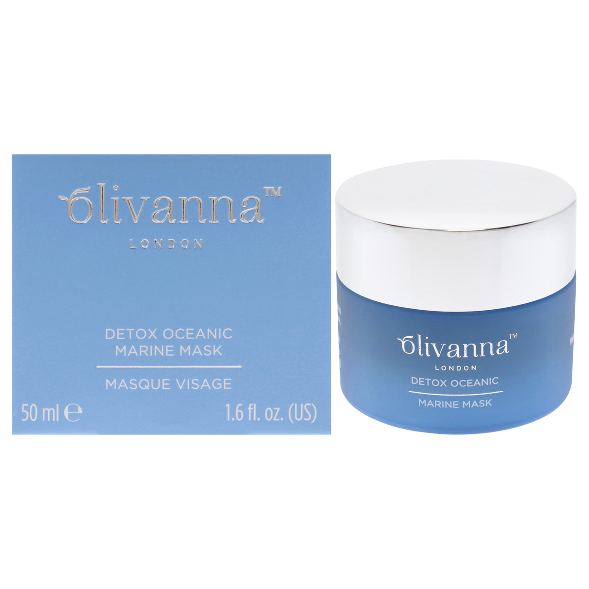 Detox Oceanic Marine Mask by Olivanna for Women  16 oz Mask