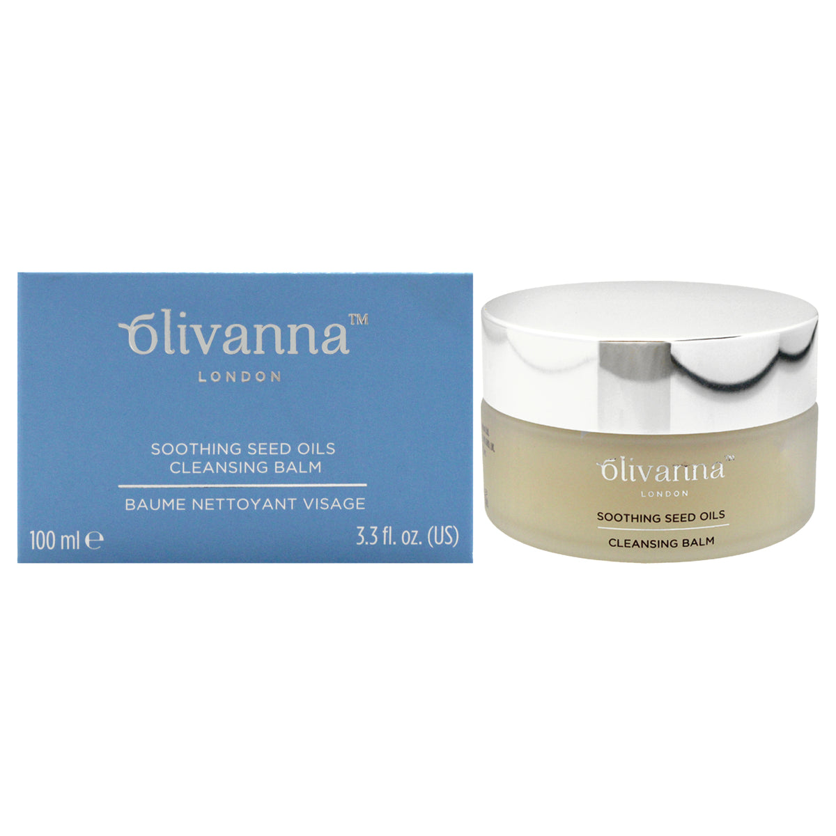 Soothing Seed Oils Cleansing Balm by Olivanna for Women  33 oz Cleanser