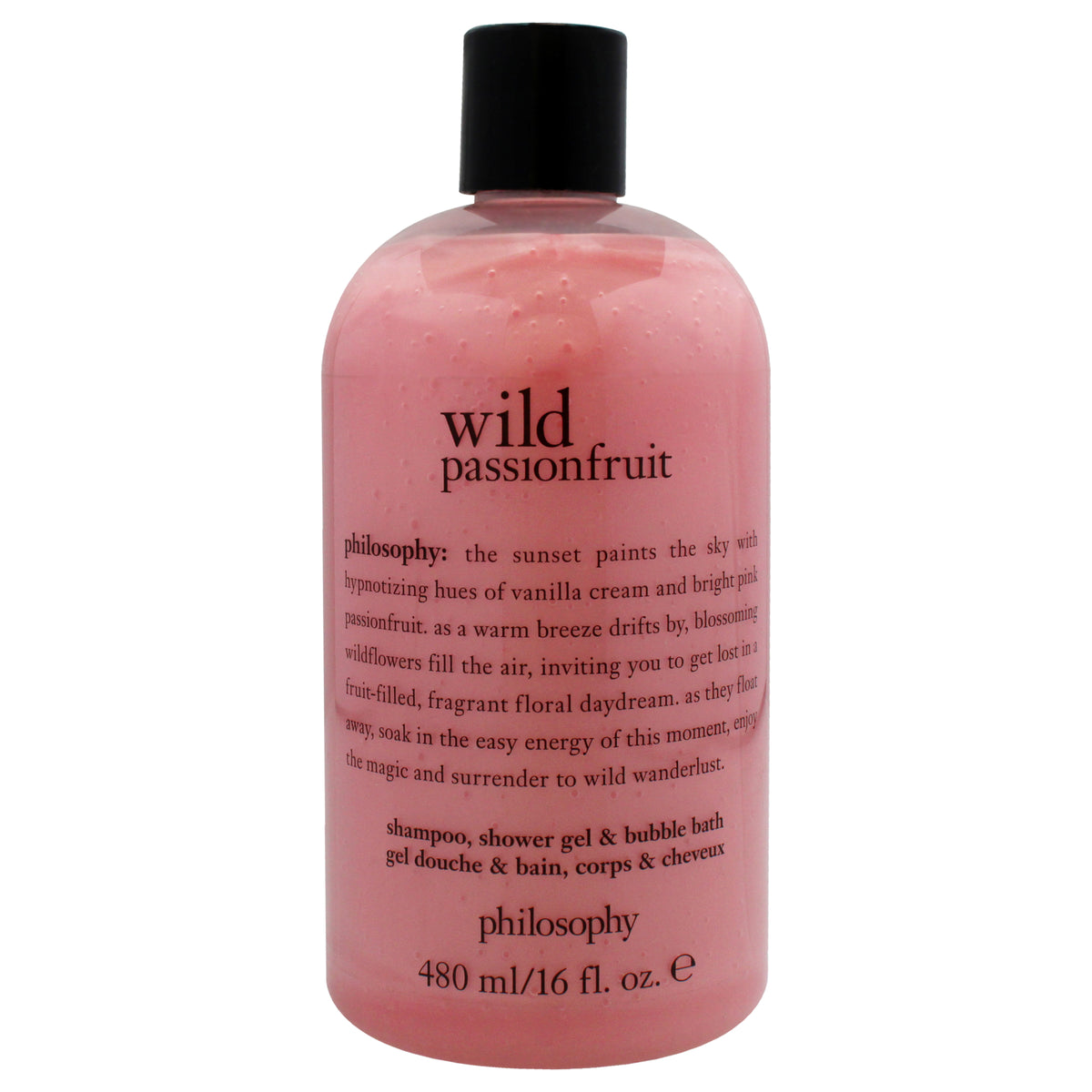 Wild Passionfruit by Philosophy for Unisex  16 oz Shampoo  Shower Gel and Bubble Bath