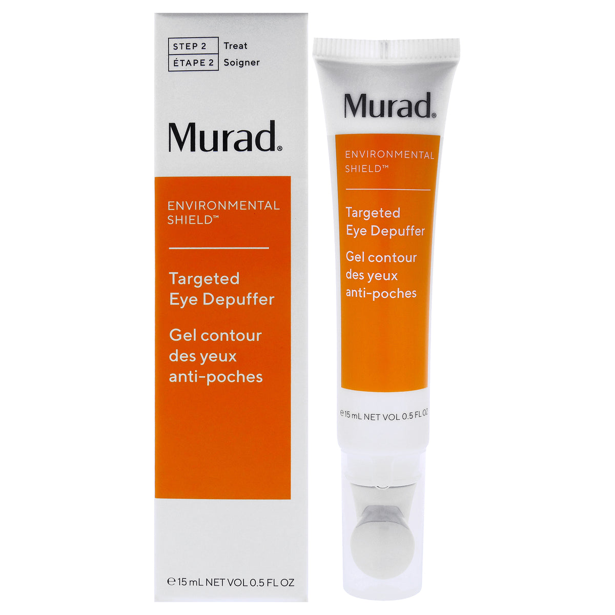 Targeted Eye Depuffer by Murad for Women  05 oz Treatment