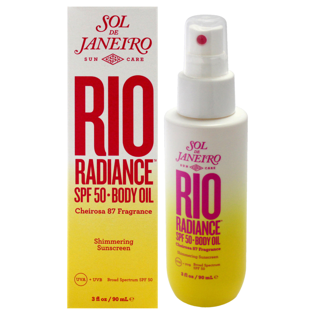 Rio Radiance SPF 50 Body Oil by Sol de Janeiro for Unisex  3 oz Oil