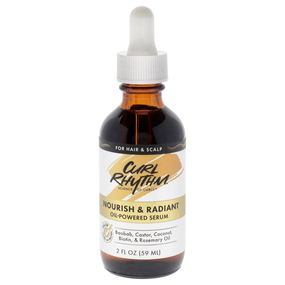 Nourish and Radiant OilPowered Serum by Curl Rhythm for Women  2 oz Oil