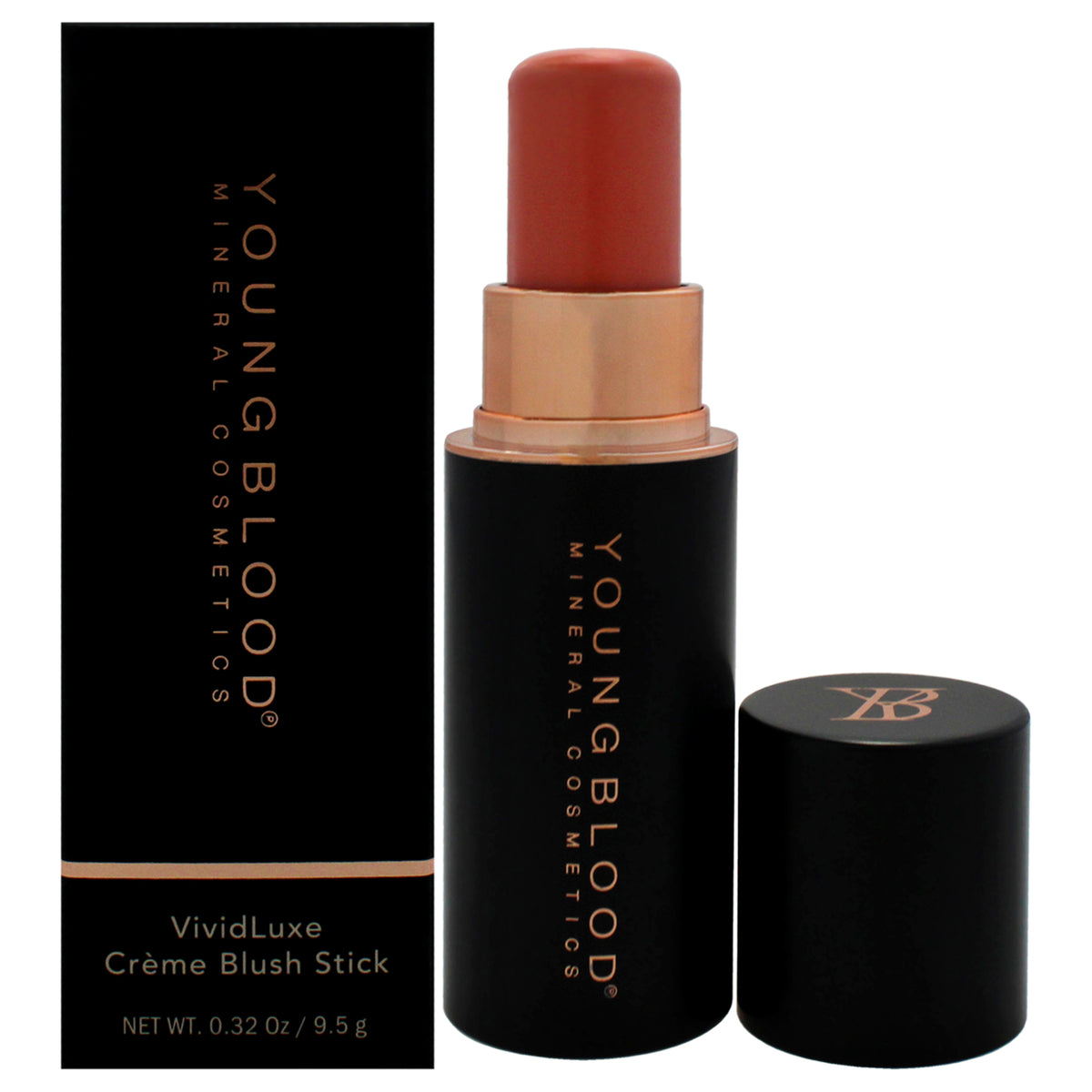 VividLuxe Creme Blush Stick  Bellini by Youngblood for Women  032 oz Blush