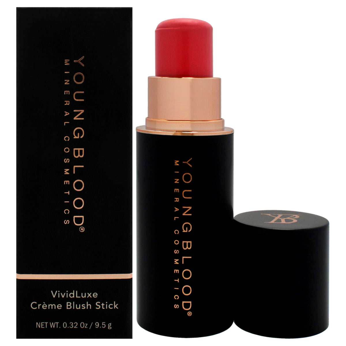 VividLuxe Creme Blush Stick  Pomelo by Youngblood for Women  032 oz Blush