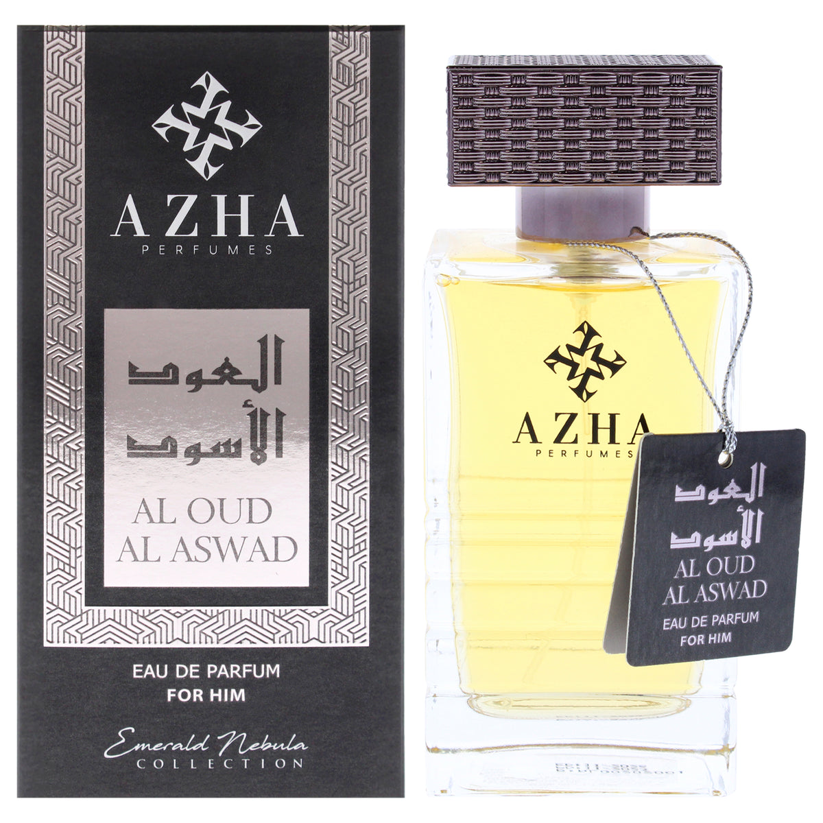 Al Oud Al Aswad by Azha for Men  33 oz EDP Spray