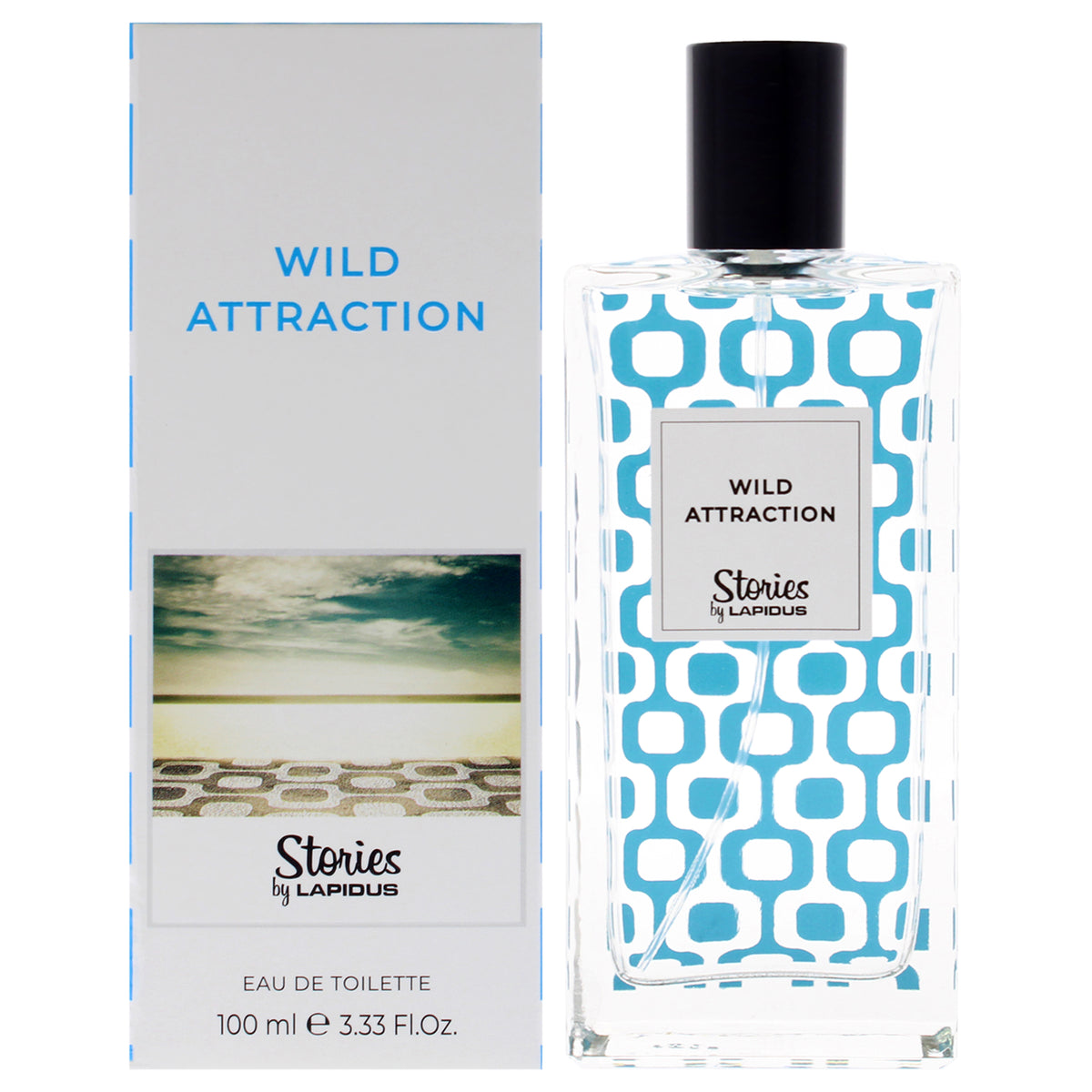 Wild Attraction by Ted Lapidus for Men  333 oz EDT Spray