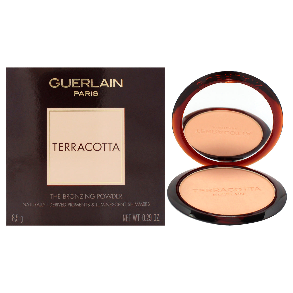 The Bronzing Powder 96 Percent Naturally  00 Light Cool by Guerlain for Women  029 oz Powder