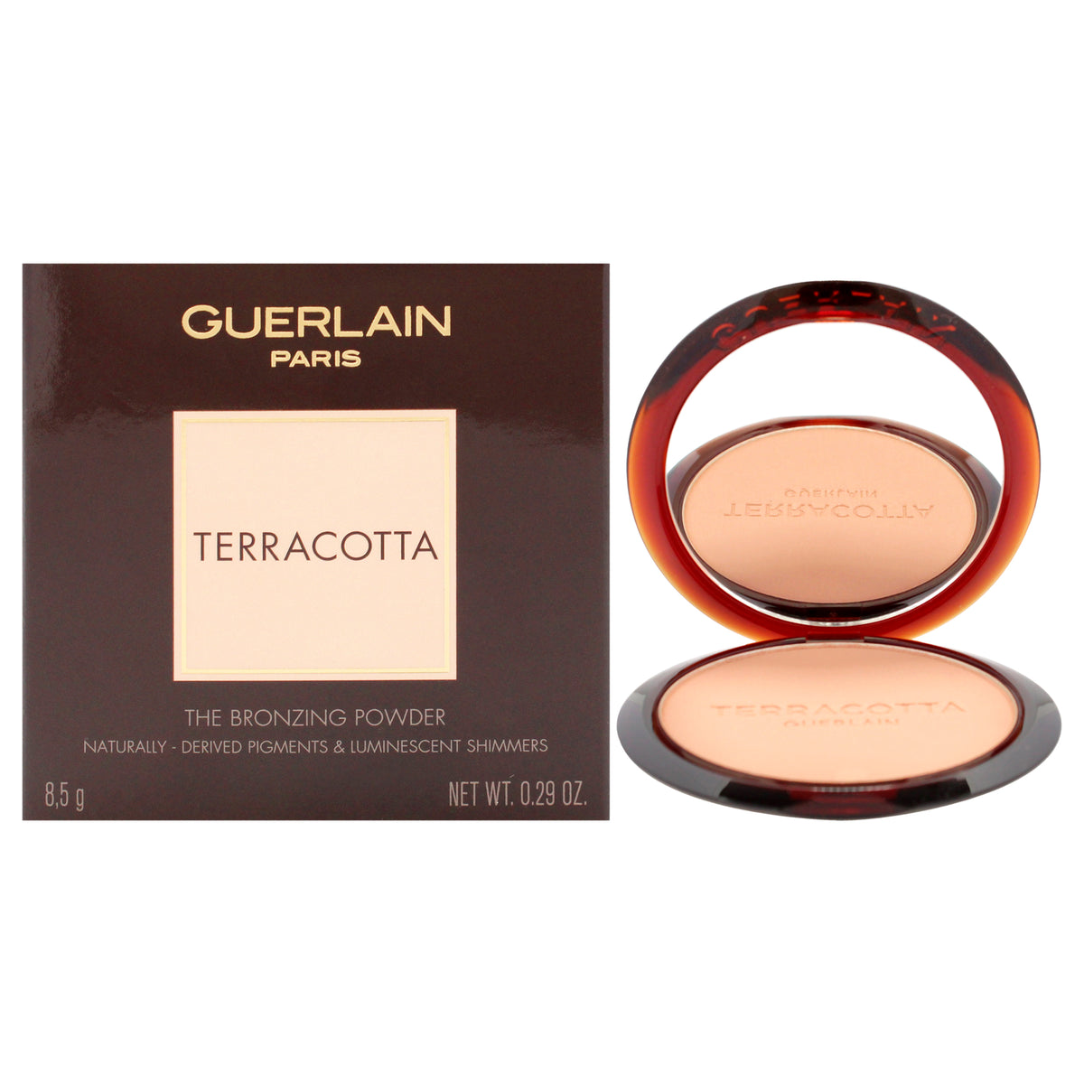 The Bronzing Powder 96 Percent Naturally  2 Medium Cool by Guerlain for Women  029 oz Powder