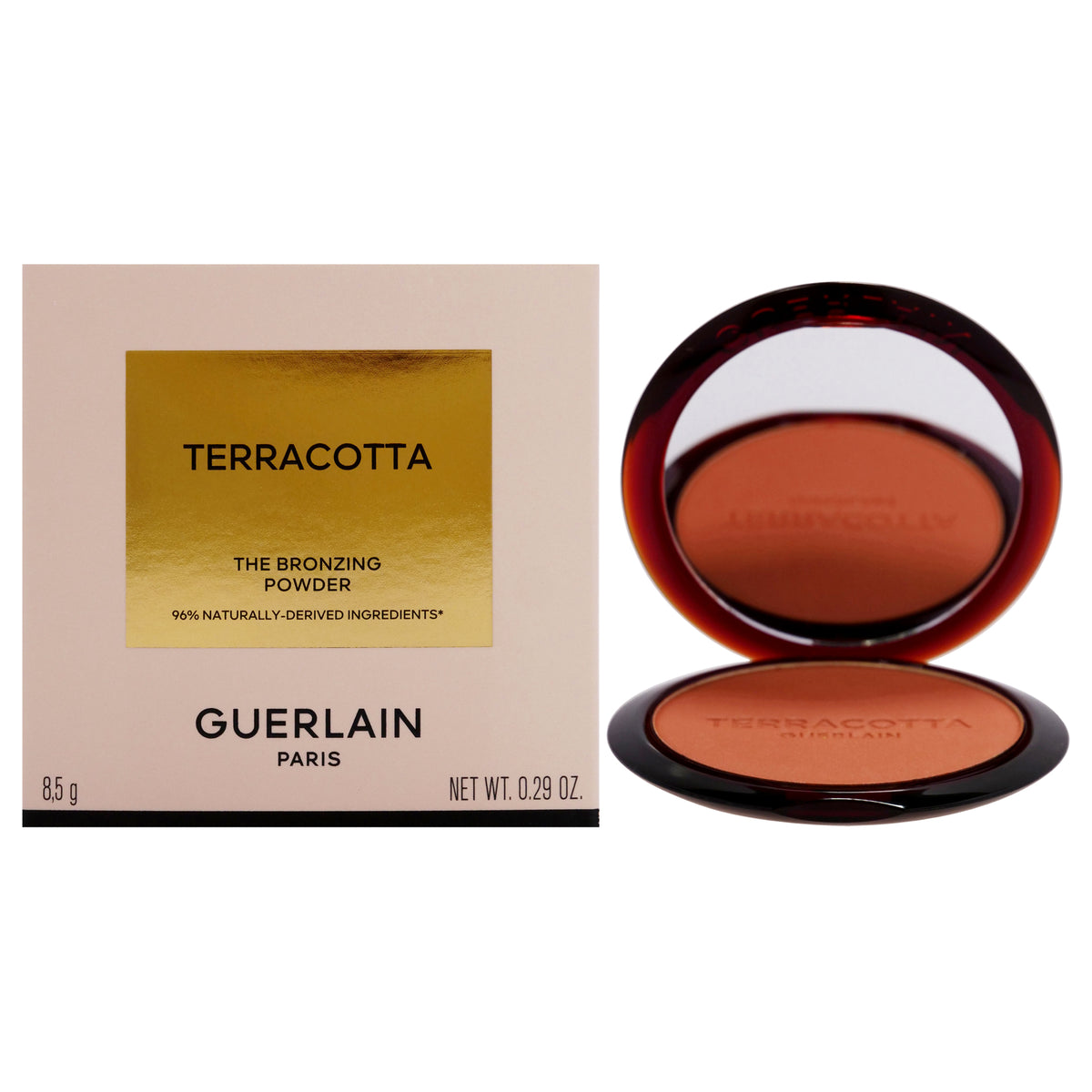 The Bronzing Powder 96 Percent Naturally  4 Deep Cool by Guerlain for Women  029 oz Powder