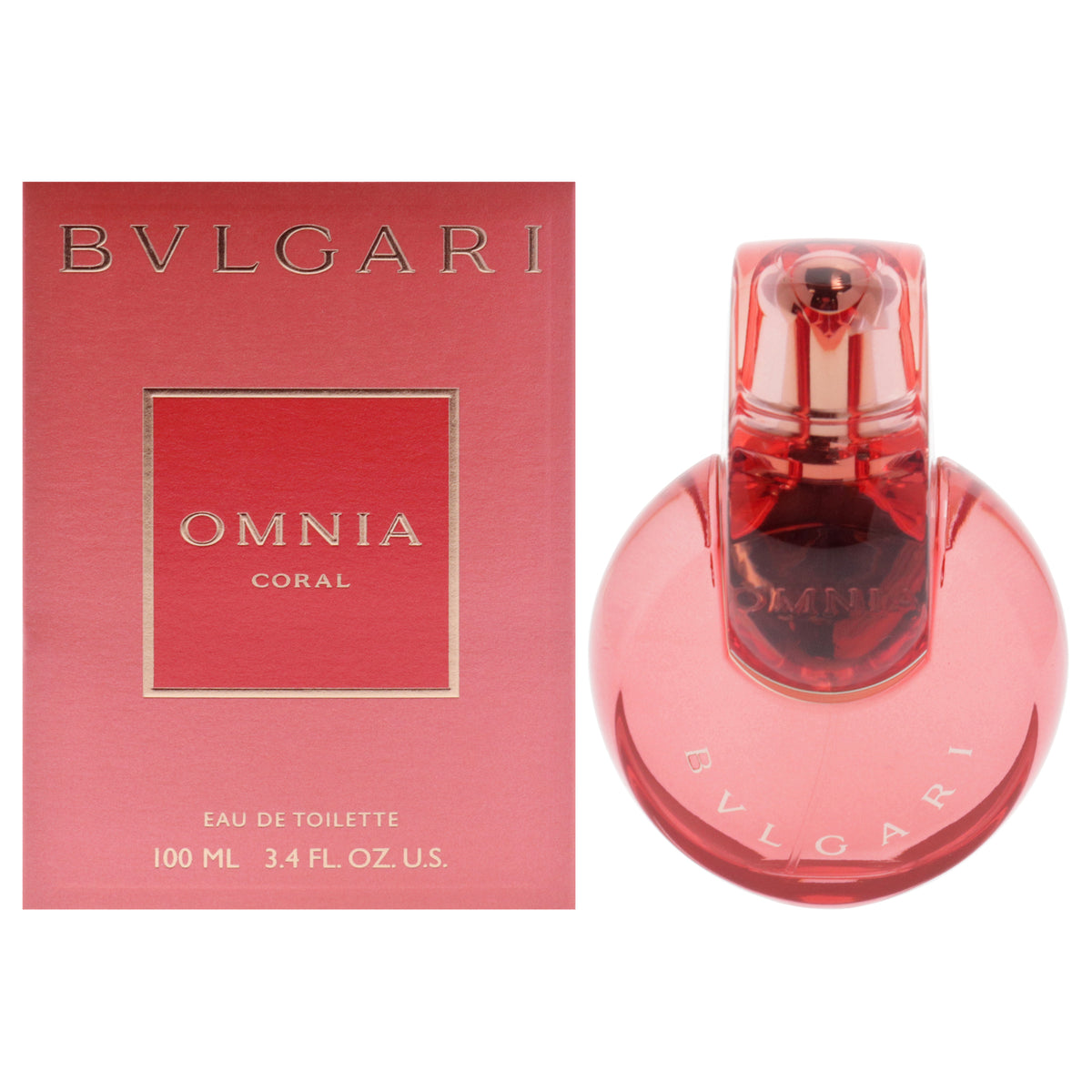 Bvlgari Omnia Coral by Bvlgari for Women  34 oz EDT Spray