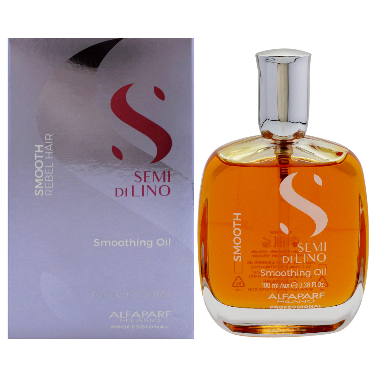 Semi Di Lino Smooth Smoothing Oil by Alfaparf Milano for Unisex  338 oz Oil