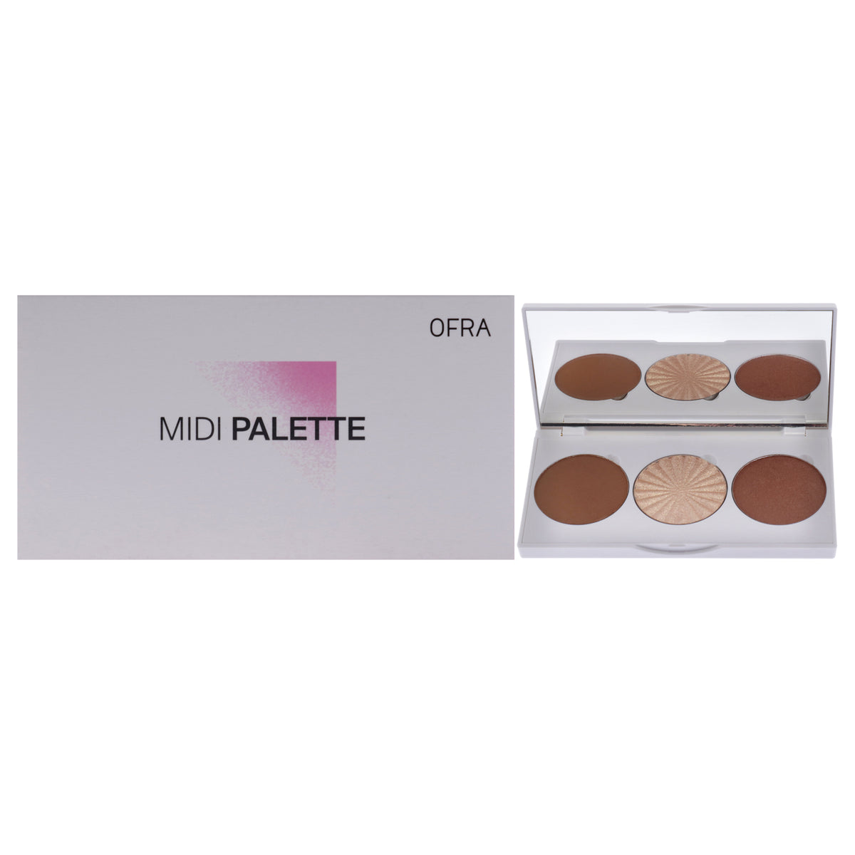 Midi Palette  Face it  Medium by Ofra for Women  032 oz Makeup