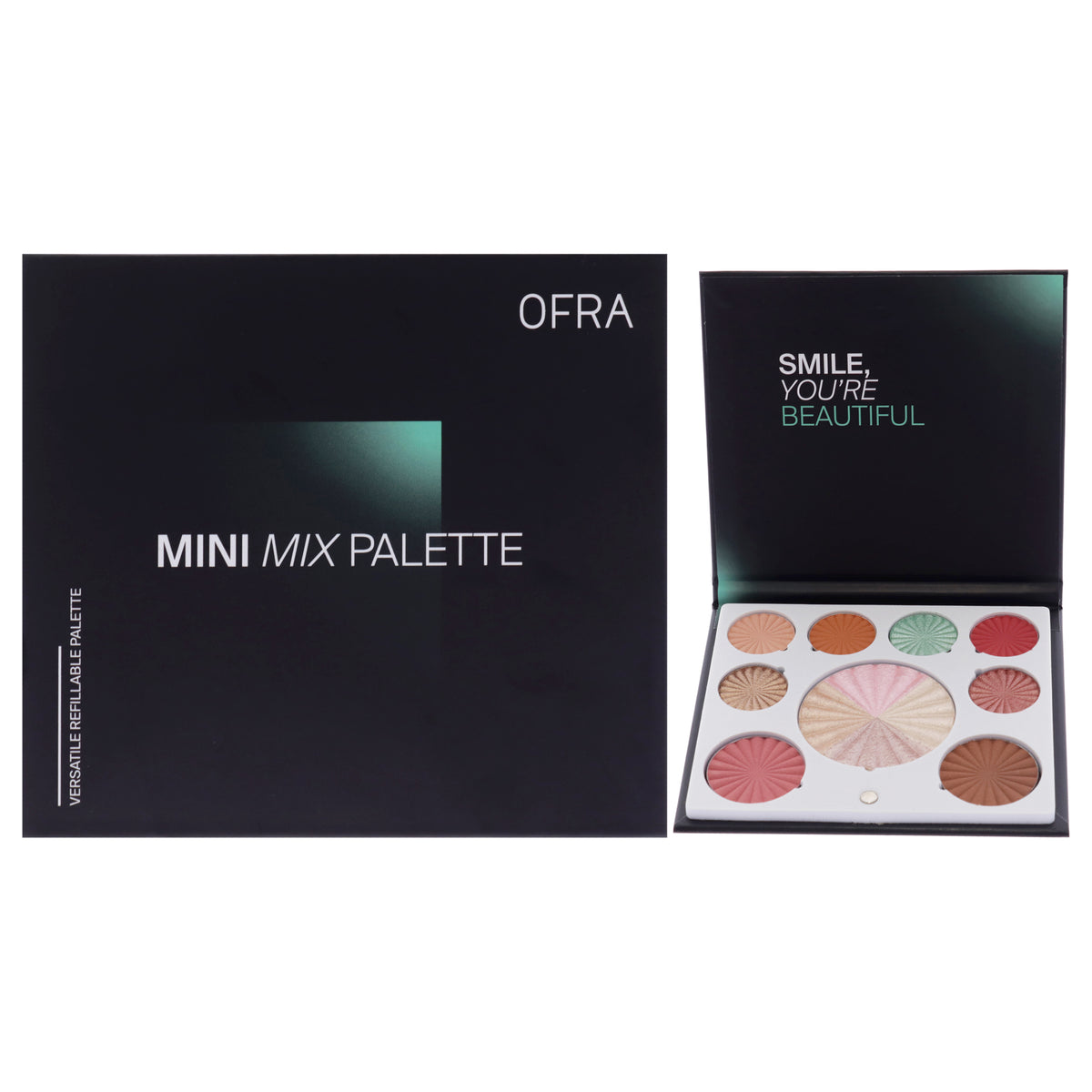 Mini Mix Face Palette  Good To Go by Ofra for Women  077 oz Makeup