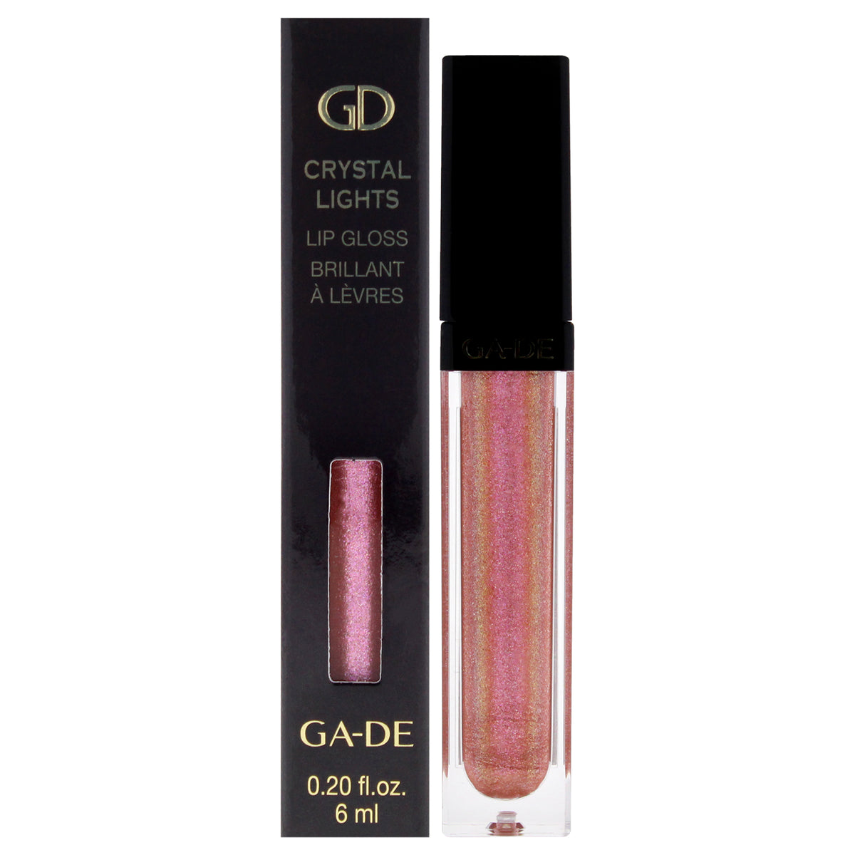 Crystal Lights Lip Gloss  810 Party Shimmer by GADE for Women  02 oz Lip Gloss