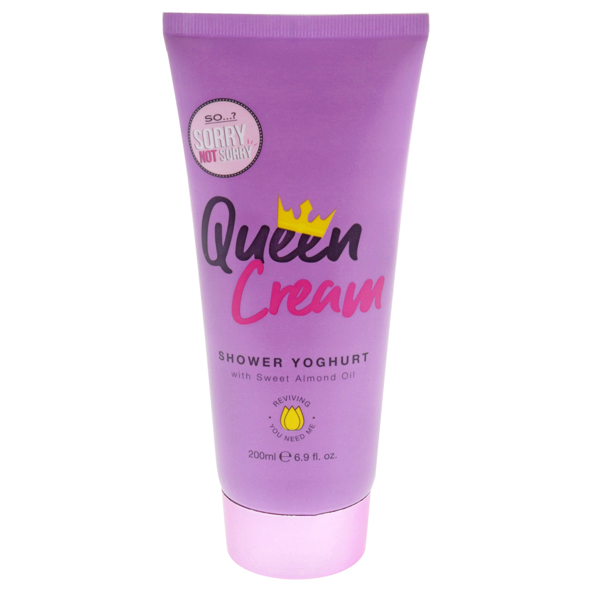 Sorry Not Sorry Queen Cream Shower Yoghurt by So for Women  69 oz Shower Cream