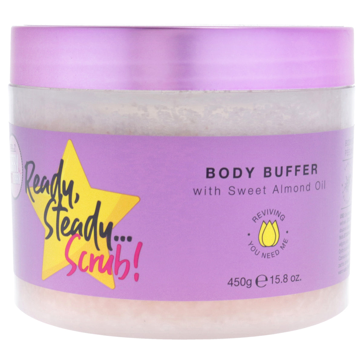 Sorry Not Sorry Ready Steady Scrub Body Buffer by So for Women  158 oz Body Scrub