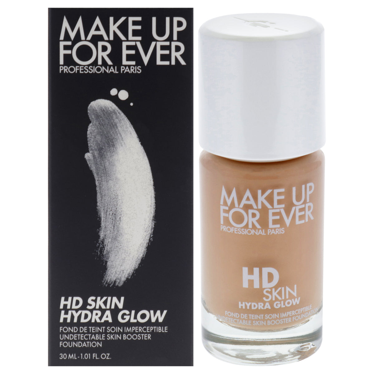 HD Skin Hydra Glow  2R34 Cool Caramel by Make Up For Ever for Women  1 oz Foundation