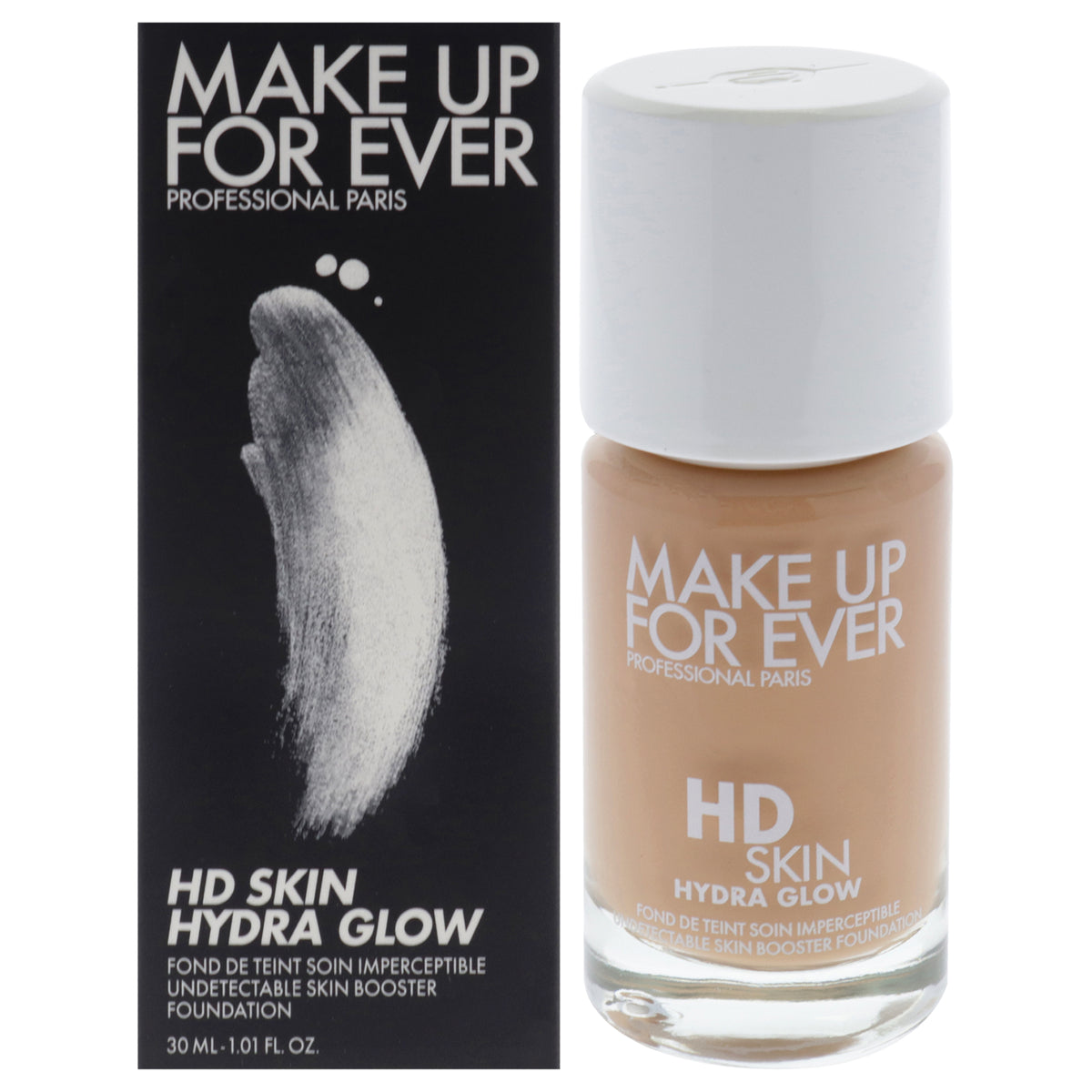 HD Skin Hydra Glow  2Y36 Warm Honey by Make Up For Ever for Women  1 oz Foundation