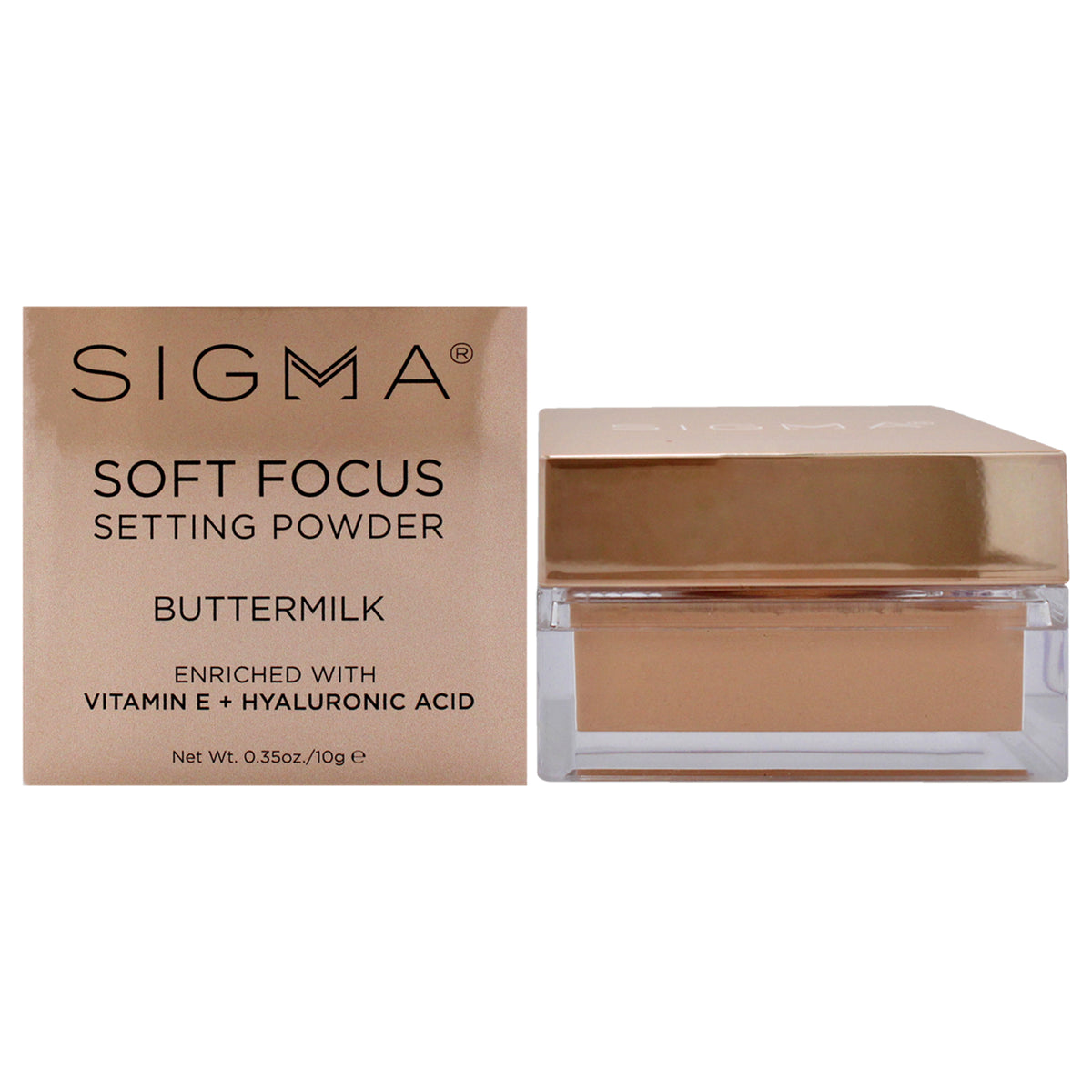 Soft Focus Setting Powder  Buttermilk by SIGMA for Women  035 oz Powder