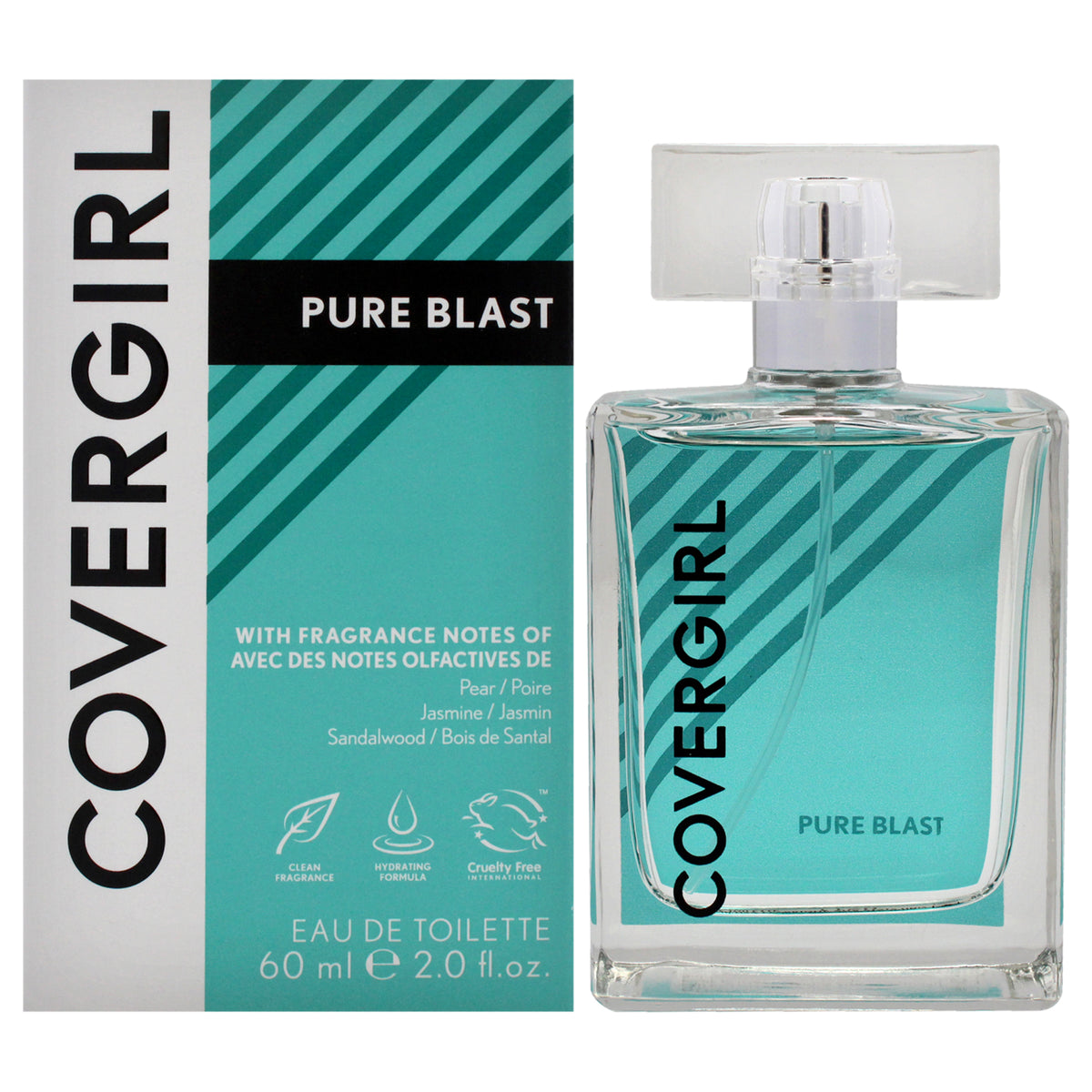 Pure Blast by CoverGirl for Women  2 oz EDT Spray