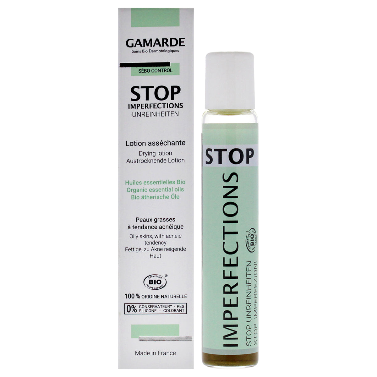 Stop Imperfections Drying Lotion by Gamarde for Women  033 oz Lotion