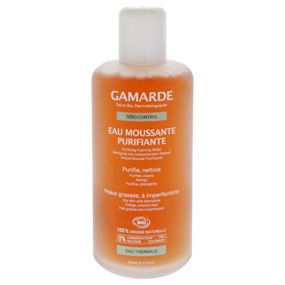 Purifying Foaming Water by Gamarde for Women  676 oz Cleanser