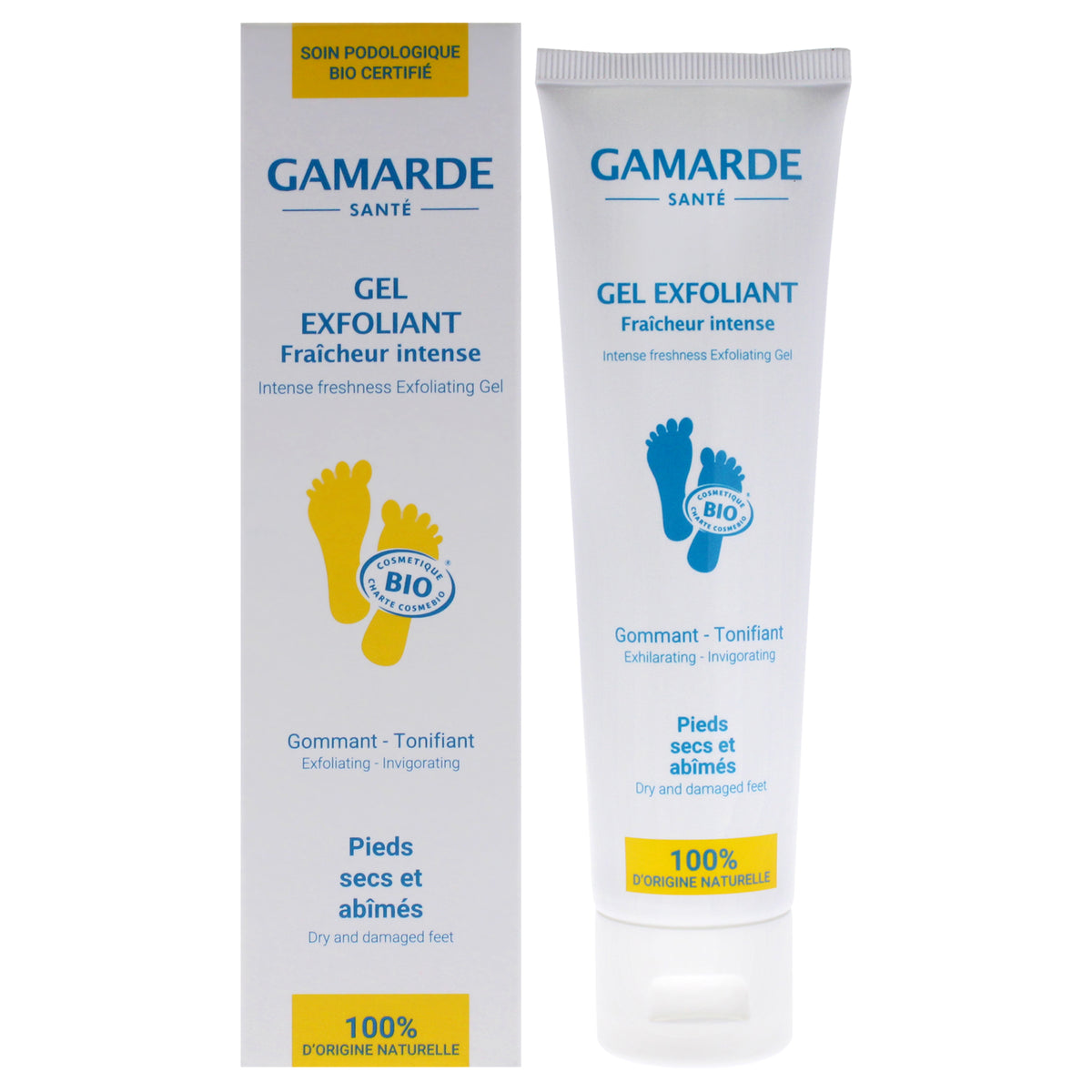 Gel Exfoliant Dry and Damage Feet by Gamarde for Unisex  338 oz Gel