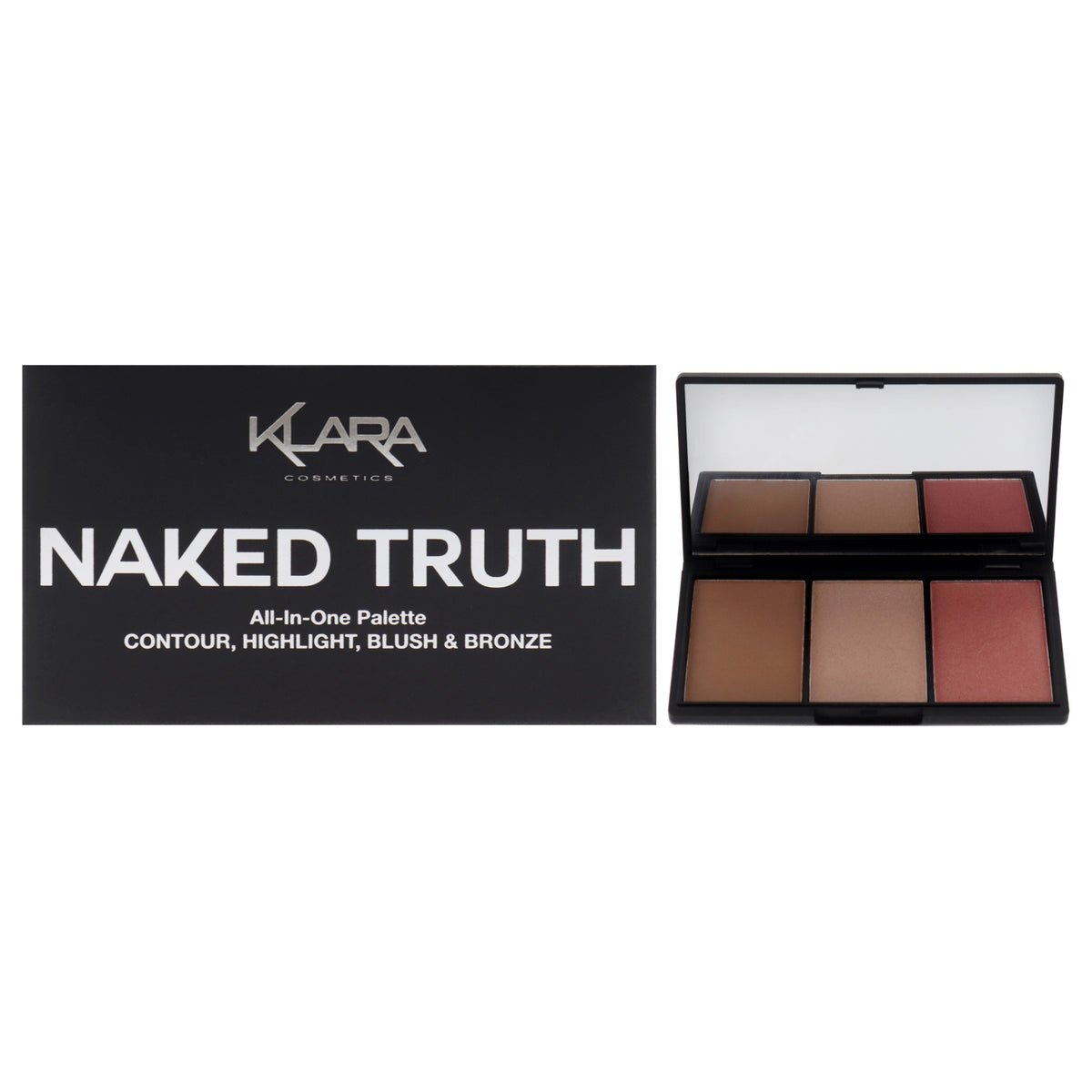 AllInOne Palette  Naked Truth by Klara for Women  035 oz Makeup