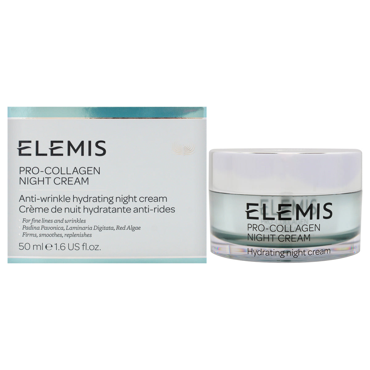 ProCollagen Night Cream by Elemis for Women 16 oz Cream