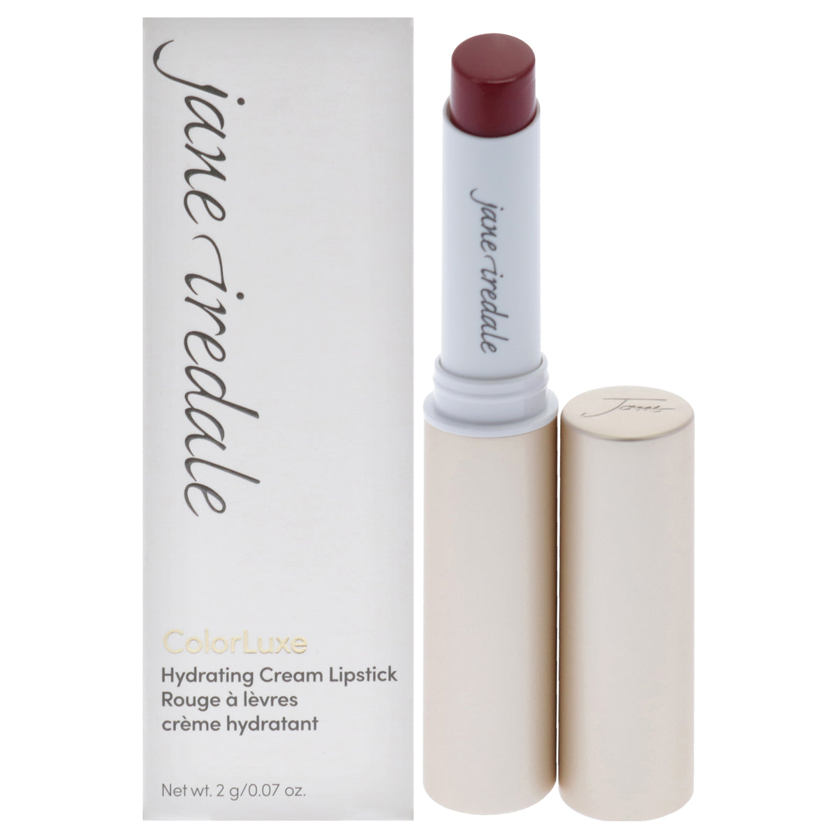 ColorLuxe Hydrating Cream Lipstick  Scarlet by Jane Iredale for Women  007 oz Lipstick