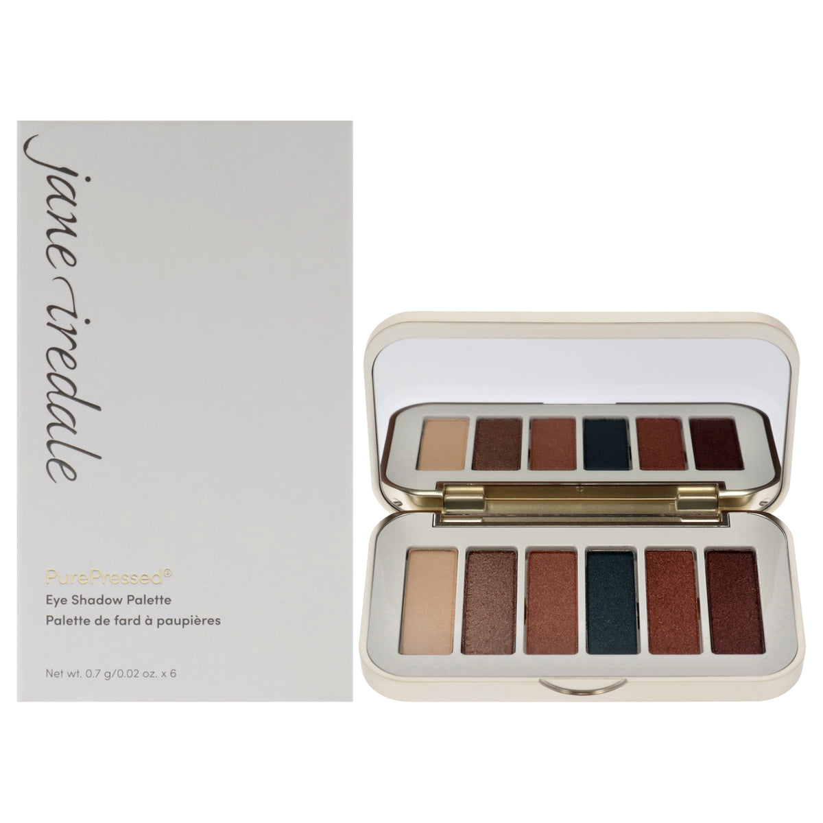 PurePressed Eye Shadow Palette  Solar Flare by Jane Iredale for Women  012 oz Eye Shadow