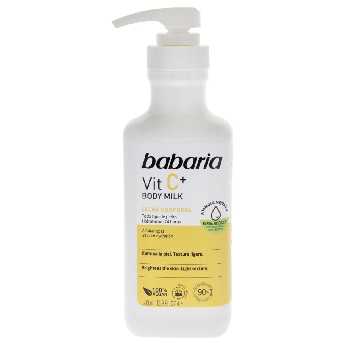 Vitamin C Plus Body Milk by Babaria for Unisex  169 oz Body Milk