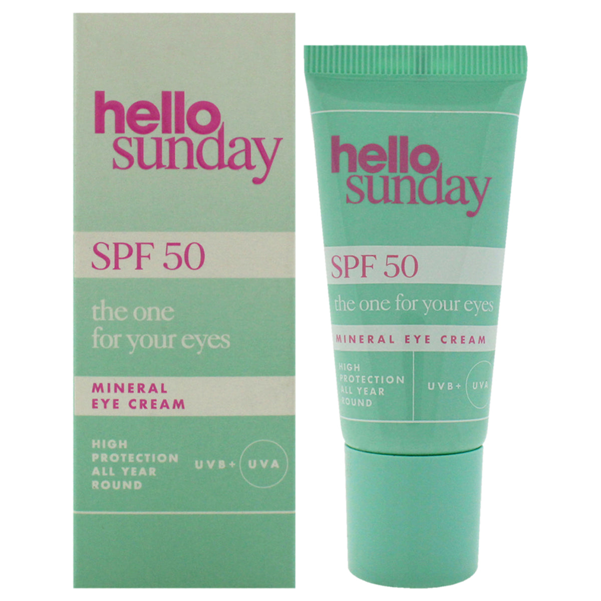 The One For Your Eyes Mineral Cream SPF 50 by Hello Sunday for Unisex  05 oz Cream