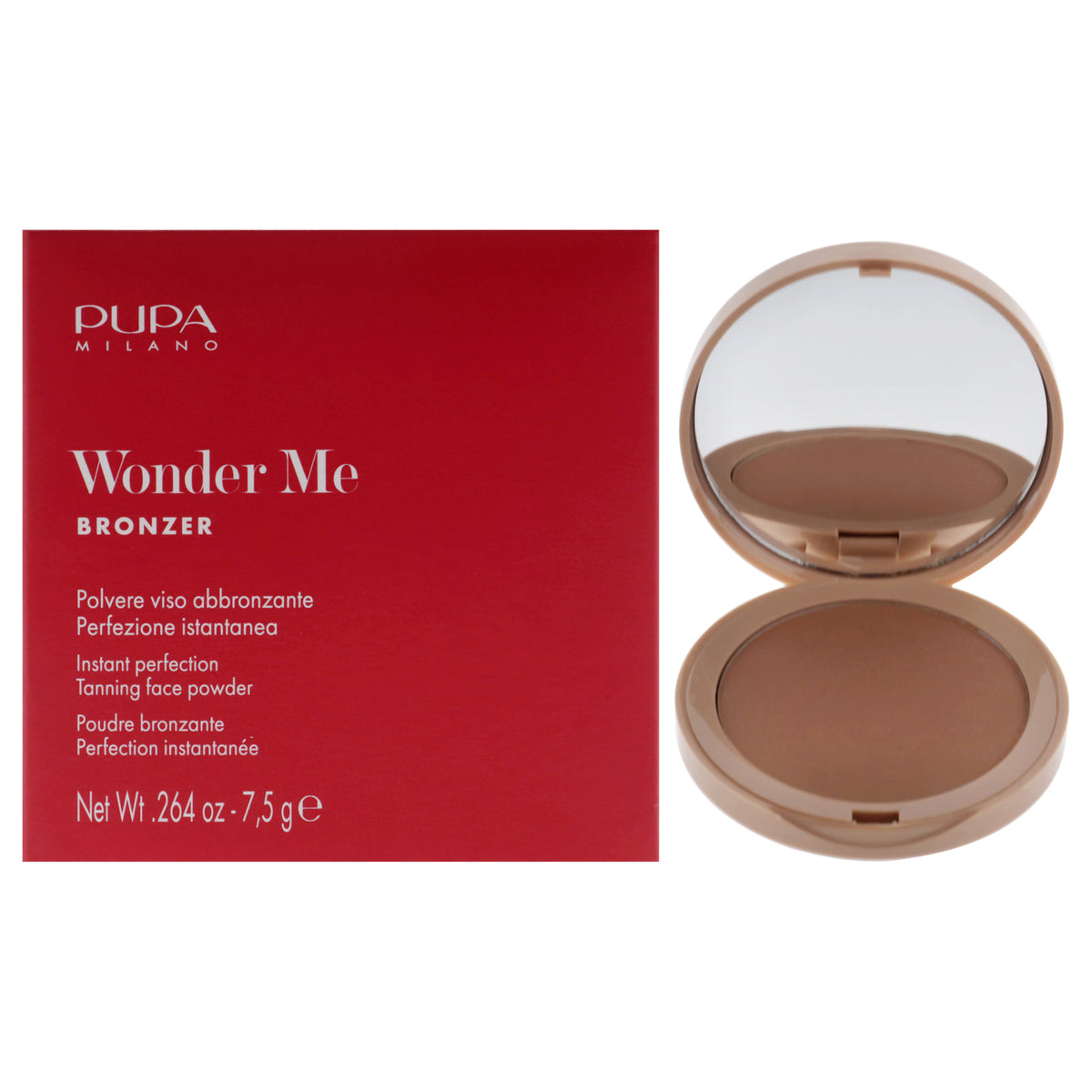 Wonder Me Bronzer  003 Medium Neutral by Pupa Milano for Women  0264 oz Bronzer