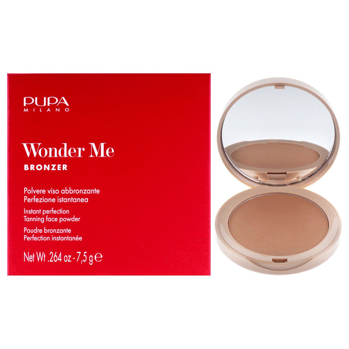 Wonder Me Bronzer  002 Medium Warm by Pupa Milano for Women  0264 oz Bronzer