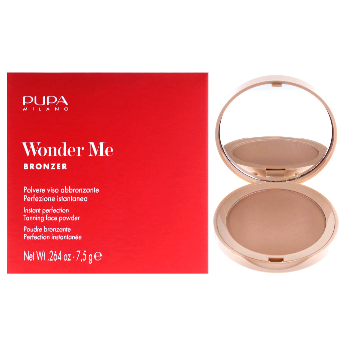 Wonder Me Bronzer  001 Ligth Neutral by Pupa Milano for Women  0264 oz Bronzer