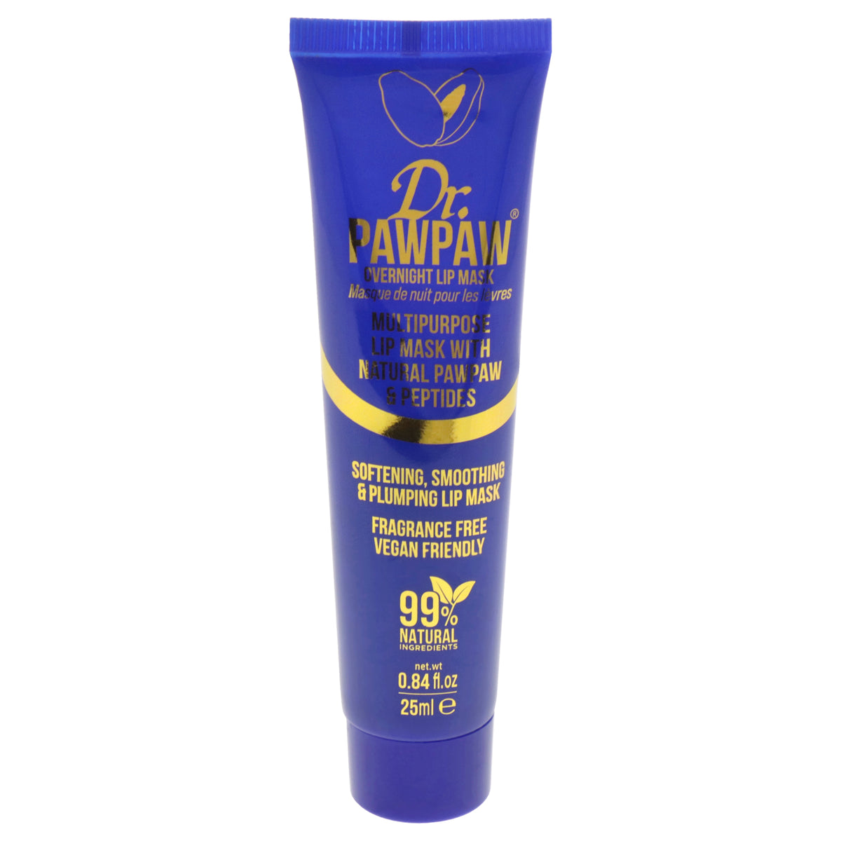 Multipurpose Overnight Lip Mask by Dr PawPaw for Women  084 oz Lip Mask