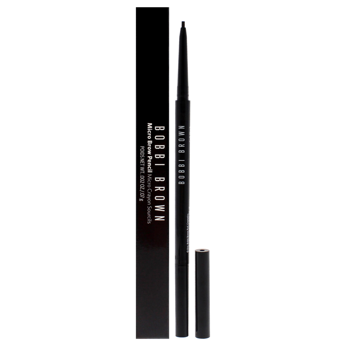 Micro Brow Pencil  11 Soft Black by Bobbi Brown for Women  0002 oz Eyebrow Pencil