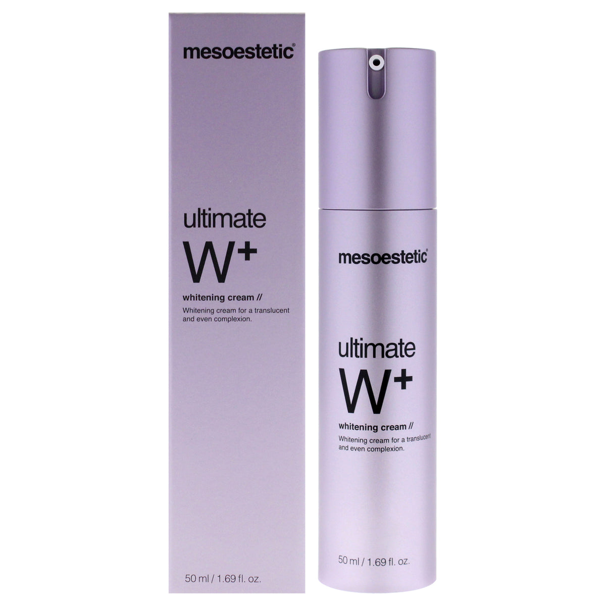 Ultimate W Plus Whitening Cream by Mesoestetic for Unisex  169 oz Cream