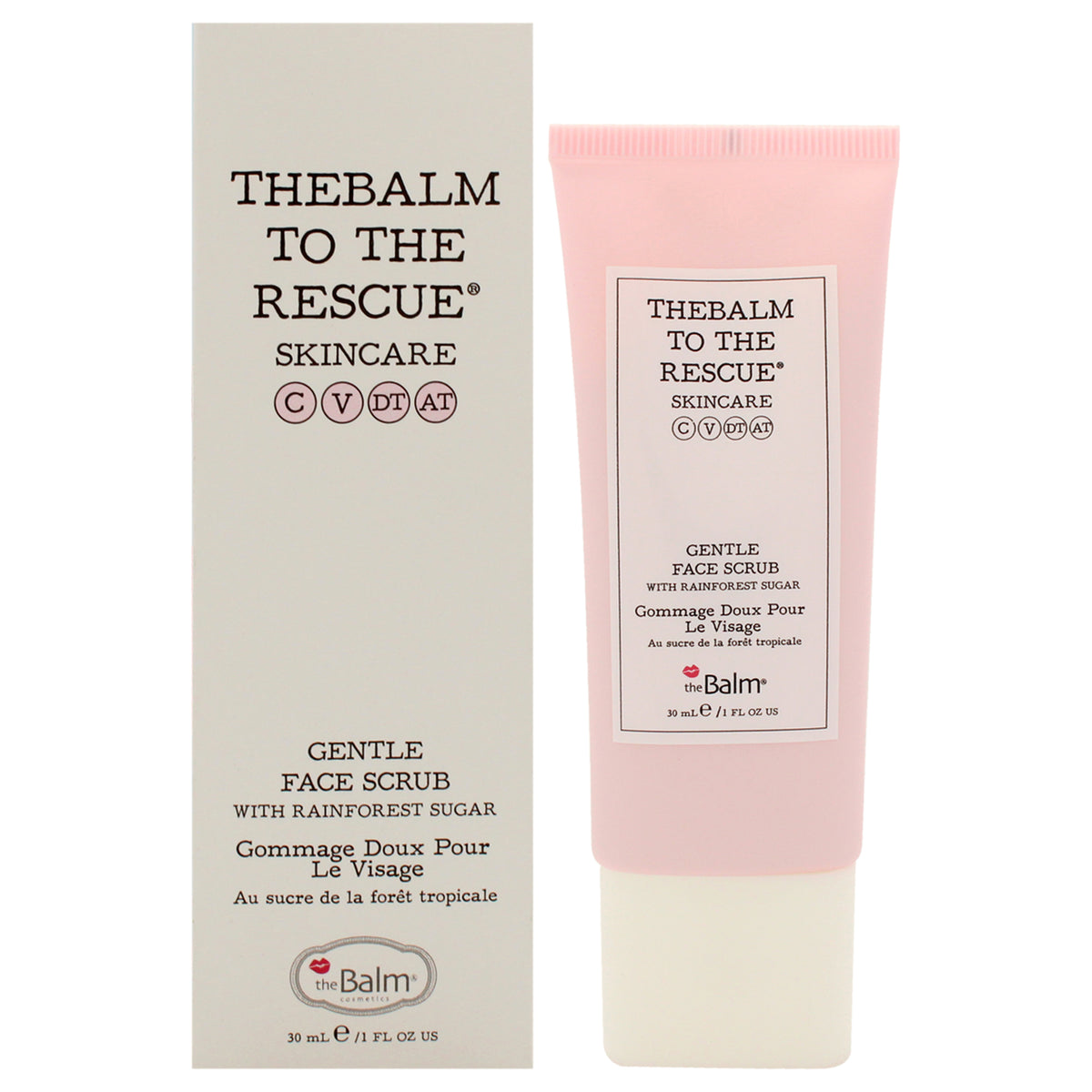 To The Rescue Gentle Face Scrub by the Balm for Women  1 oz Scrub